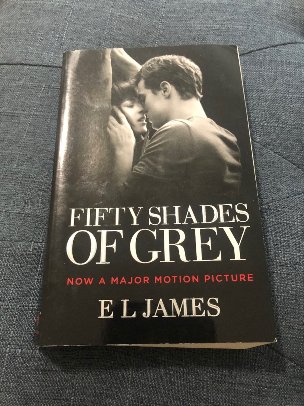 Fifty Shades of Grey book softcover by E L James